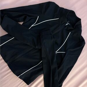 Garage Black Jacket and leggings set